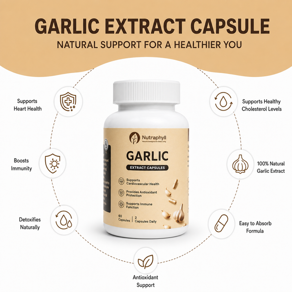 Garlic Powder - 60 Capsule