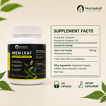 Neem Leaf Powder 120 capsule