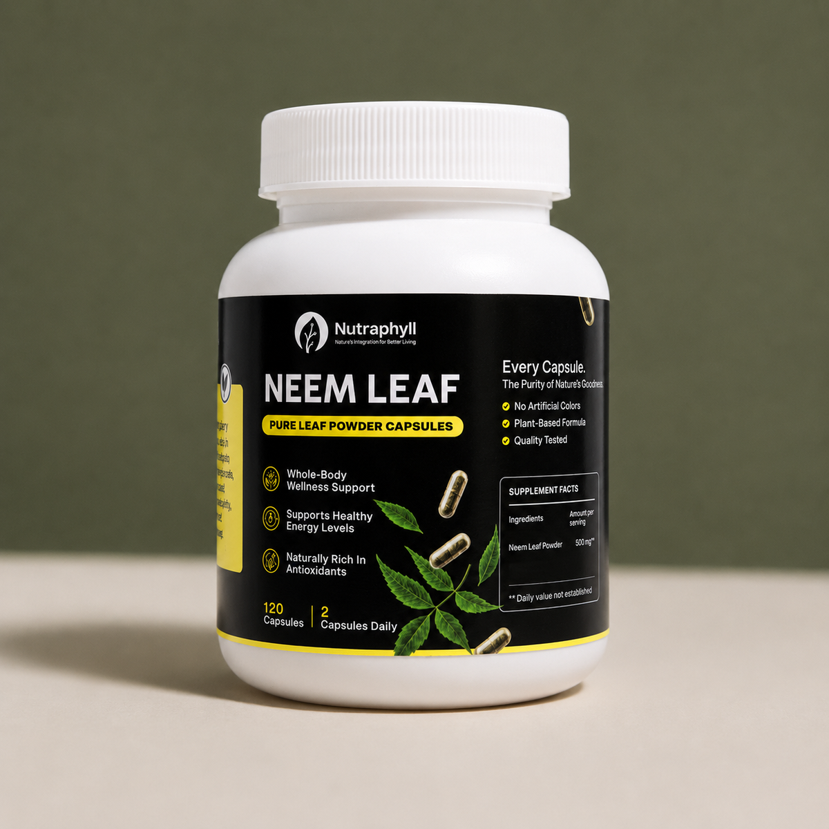 Neem Leaf Powder 120 capsule