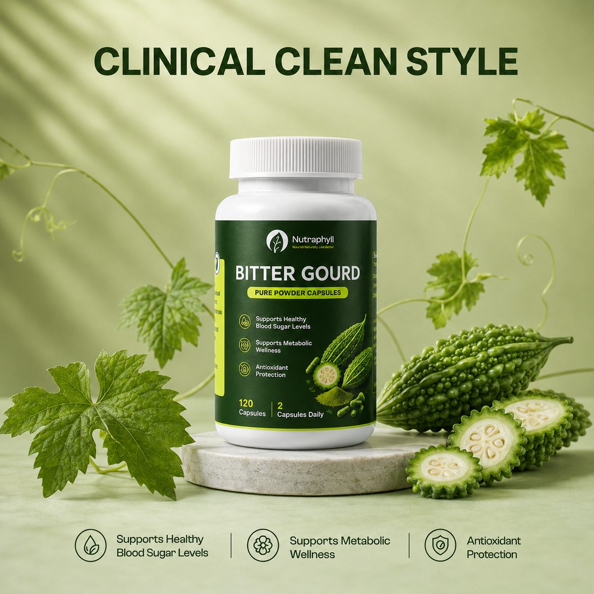 Bitter Gourd capsule - 120 Capsule