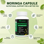 Moringa Leaf Powder - 120 Capsule