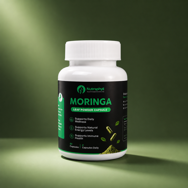 Moringa Leaf Powder - 60 Capsule